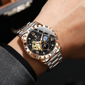 BINBOND Casual Fashion Wrist Watch New Genuine Men's Automatic Mechanical Watch Stainless Steel Watch Luminous Waterproof - Product Image 2