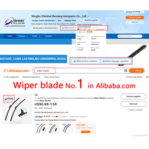 Limpiaparabrisas Multifunción de Silicona para Parabrisas Delantero de Automóvil LELION, Venta al por Mayor, Elija un Adaptador, Limpiaparabrisas sin Marco - Product Image 6