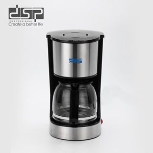 Machine à café électrique de table en acier inoxydable Dsp Drip Coffee Maker 6-10 tasses pour la maison et la cuisine - Product Image 2