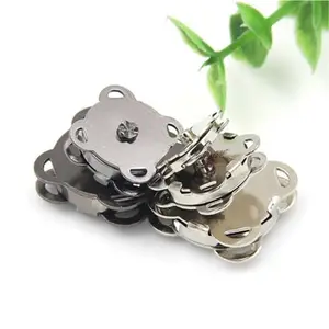 Wholesale 10/14/18 Mm Magnetic Snaps Plated Magnet Button For Bag