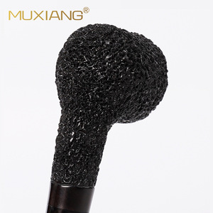 Muxiang Wooden Tobacco Pipe Bent Type Handcrafted Briar Wood Smoking Pipe With Acrylic Stem For Personal Gift - Product Image 3