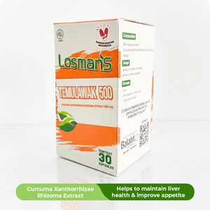 โลสแมน เทมูลาวัก ใช้สารสกัดจากรากขมิ้น (Curcuma Xanthorrhizae) ซึ่งให้ประโยชน์ทางธรรมชาติในการลดการอักเสบและต้านอนุมูลอิสระ - Product Image 2