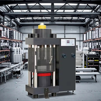 Machine d'essai de compression de flexion automatique de brique de laboratoire YAW-2000 pour la force concrète de cube