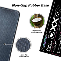 Tapis de souris vierges personnalisés vendus en gros, disponibles en plusieurs tailles, formes et spécifications.