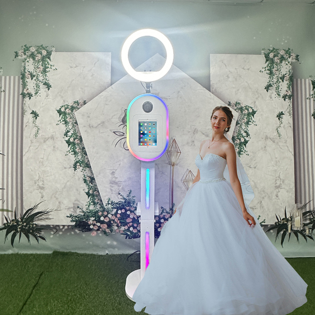 Lightweight 10.9/11/12.9 13 Inch iPad Photobooth Shell Corporation Events Rental Selfie Dslr Ipad Photo Booth Shell