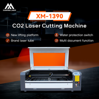 Machine de découpe et gravure laser CO2 130W avec caméra CCD, tête laser 1390 à contrôle Ruida et refroidisseur pour gravure et découpe