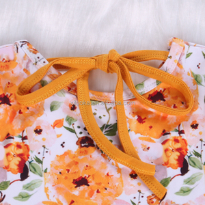 Happy Luoka OEM gran oferta Vestido de manga larga con estampado de flores para niña - Product Image 2