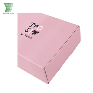 Chất Lượng Cao Màu Hồng Đầy Đủ Màu Sắc In Ấn Gửi Thư Hộp Kid Của Chơi Trò Chơi Thẻ Sóng Giấy Bao Bì Hộp - Product Image 4