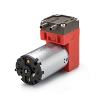 Mini pompe à air à diaphragme 4,6 L/min, 12 V CC, anti-corrosion, régulation de vitesse PWM, pompe à diaphragme micro pour échantillonnage de gaz