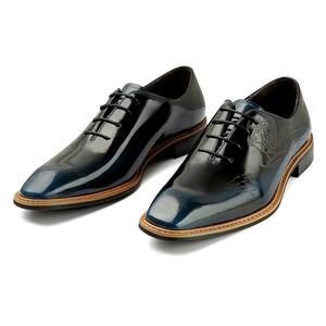 Zapatos formales de negocios con punta en pico para hombre, estilo inglés, a la moda, con cordones, para pedicura, zapatos de boda para hombre - Product Image 2