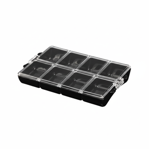 Inomata perline nere custodia per l'organizzazione di gioielli - Product Image 1