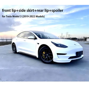 ชุดแต่งสำหรับรถยนต์ <span class=keywords><strong>Tesla</strong></span> <span class=keywords><strong>Model</strong></span> <span class=keywords><strong>3</strong></span> รุ่นใหม่ ประกอบด้วย <span class=keywords><strong>ส</strong></span>ปอยเลอร์หน้า/หลัง <span class=keywords><strong>ค</strong></span>าร์บอนไฟเบอร์  พร้อมสเกิร์ตข้างและบังโคลน  แบบติดตั้งง่าย - Product Image 2