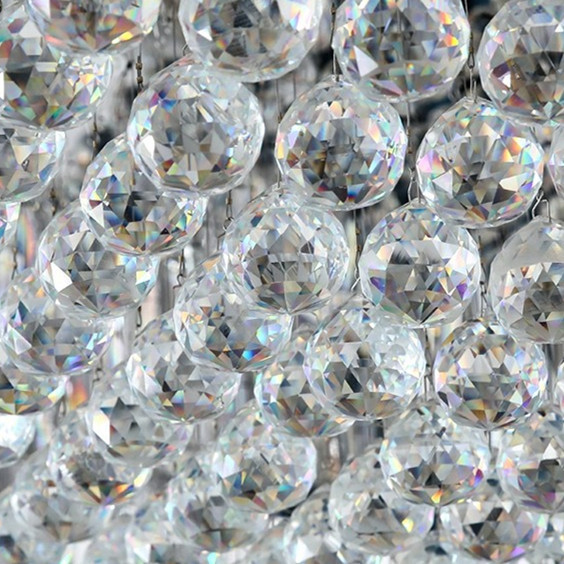 JYLIGHTING Modem Luxury Round Crystal Chandelier for Stunning Home Décor Crystal Ceiling Light for Hotels Livingroom · image 5