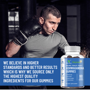 Extrait d'ashwagandha Winstown Daynee, système immunitaire plus fort, gummies à l'ashwagandha et au shilajit, capsules d'ashwagandha biologiques - Product Image 3