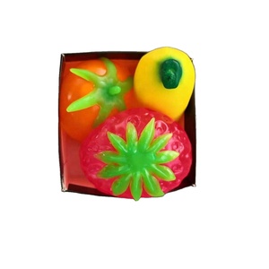 Vente en gros Need Ohh Groovy Fruit Squishy Toys Banane Fraise Orange Balles anti-stress Nedoh Jouets à presser à remontée lente - Product Image 3