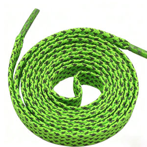 Lacets de chaussures plats en polyester réfléchissants 3M colorés et tendance pour baskets, lacets de chaussures <span class=keywords><strong>extra</strong></span> larges de 9 mm - Product Image 3