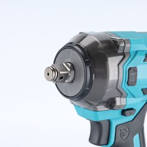 DIY Impact Wrench 18V Lithium-Ion Brushless Motor High <b>Torque</b> 1/2 in Drive Portable Power Tool - Product Image 2
