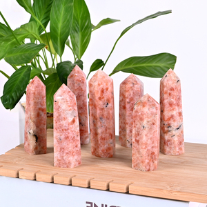 หินคริสตัลซันสโตนธรรมชาติคุณภาพสูงสำหรับตกแต่งตามหลักฮวงจุ้ย ขายส่ง - Product Image 2