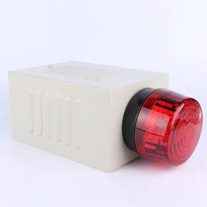 Наружная Водонепроницаемая 120 дБ сигнализация стробоскоп сирена ABS металлическая коробка с синим красным оранжевым для предупреждения о пожаре - Product Image 5