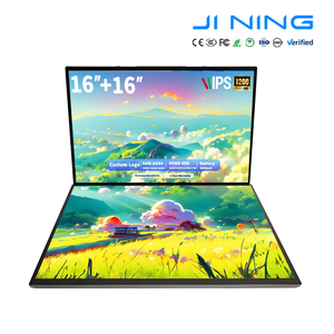 โน้ตบุ๊คจอคู่ New Core I5 12450h ขนาด 16 นิ้ว ความละเอียด 1920x1200 แรม 16GB SSD 512GB ระบบปฏิบัติการ Windows 11 ภาษาอังกฤษ สำหรับธุรกิจ ตัวเครื่องโลหะ - Product Image 1
