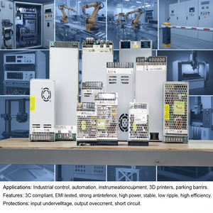 5 वी 12 वी 24 वी 48 बनाम 10 ए 300 ए 50 50 ए 80 ए 200w 500w 600w 800w 1000w 1200w कई दोहरे स्माप तीन आउटपुट स्विचन विद्युत आपूर्ति - Product Image 1