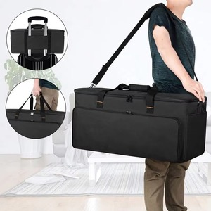Sac de transport pour enceinte compatible avec Party Box 200 & 300, sac de transport pour enceinte avec plusieurs poches pour câbles, chargeur, fabriqué en usine BSCI - Product Image 5