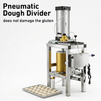 Machine à découper les aliments de type pneumatique en acier inoxydable de qualité alimentaire 304, machine à pâte, boulangerie, usine, restaurant, cuisine