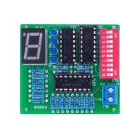 Kit d'Entraînement et d'Enseignement de Soudure de Circuits LED à 7 Segments, Encodeur 10 Bits, Affichage de Codage/Décodage de Circuit Logique 5V DV