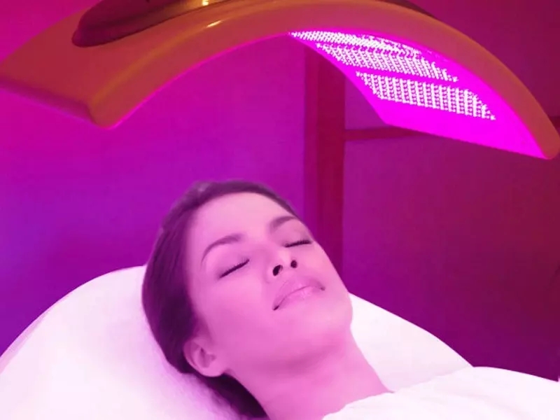 Vertical Korea PDT Facial Treatment LED Red Light therapy + Blue Light + Infrared 3 in 1 LED PDT skin whitening machine