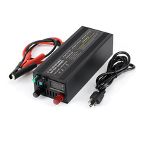 Chargeur de batterie Li-ion Lifepo4 réglable en courant 50A avec affichage, DDP DPD 11.1V 12.6V 3S 12.8V 14.6V 4S