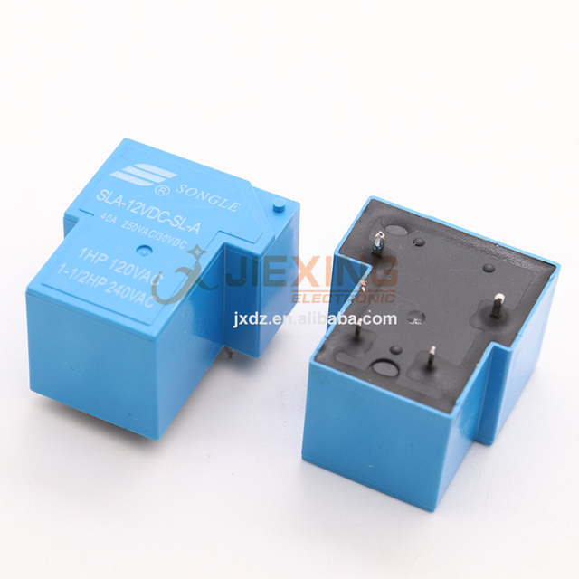 SLA-12VDC-SL-A 4pin 12V 40A 250VAC/30VDC T90 Relay T Type New & Original SLA-5VDC-SL-A SLA-24VDC-SL-A 5V/9V/12V/24V/48V