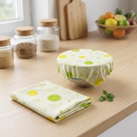 Emballage alimentaire en cire d'abeille bio, écologique, réutilisable, pour fruits, sandwichs, légumes, cire d'abeille naturelle, emballage alimentaire, directement de l'usine