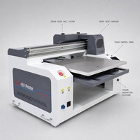 Printer Label UV Inkjet Digital Otomatis A2 Flatbed 600x500mm Baru dengan Head XP600 untuk Casing Ponsel, Botol Logam, dan Pakaian