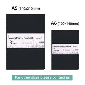 SINOART 32 SHEETS Journals Travel <strong>Notebook</strong> Acid-<strong>free</strong> Journal <strong>Notebook</strong> Customized Kraft Cover Paper <strong>Notebook</strong> - Product Image 2