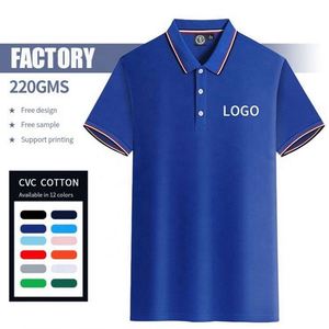 Best Quality Pure Cotton Weight Fabric Polo <b>Shirts</b> Men's Casual Staff Custom Polo T <b>Shirts</b> Anti-Shrink - Product Image 2