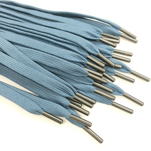 Cuerdas de Poliéster Trenzadas Sostenibles Personalizadas de 6 mm y 8 mm para Pantalones, Cordones para Sudaderas, Cordones con Puntas Metálicas - Product Image 4