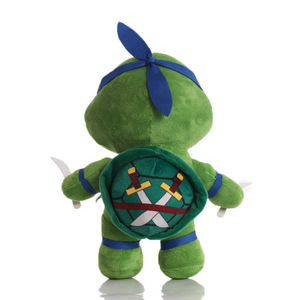 <span class=keywords><strong>Juguetes</strong></span> de Peluche Personalizados de <span class=keywords><strong>Tortugas</strong></span> <span class=keywords><strong>Ninja</strong></span> Multicolores, Variante de Dibujos Animados, Peluche Suave de Poliéster y Algodón PP, Ojos Grandes Bordados - Product Image 5