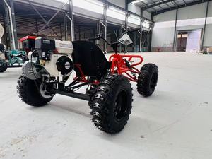 רכב שטח קארט 212cc <span class=keywords><strong>4</strong></span> פעימות CVT בהתאמה אישית סיטונאי, בלמי דיסק הידראוליים, הנעה אחורית בשרשרת, גלגלי 10 אינץ' - Product Image 3