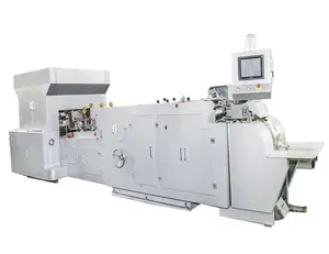 HD-200 Semi Automatic Roll Fed Square Bottom paper bags machine production Machine Dimension (L*W*H) 6.5x1.8x1.9m