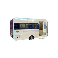 Caravane Maison Grand Camping-Car Maison RV Camping-Car Luxe Voyage Remorque Boîte Camping Camion Camper Van pour Pickup