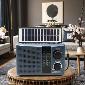 YG-36BTS Retro Máy Tính Để Bàn Đài Phát Thanh Chất Lượng Cao Cho <span class=keywords><strong>Bluetooth</strong></span> Loa Với Đèn Pin Di Động Chức Năng Hoài Cổ Thiết Kế Nhựa - Product Image 5