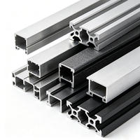 Structure en aluminium 6063 T-Slot industrielle personnalisée usinée CNC avec services de pliage, découpe et soudage