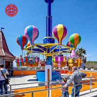 Manège à sensations fortes en fibre de verre, tour de ballons Samba, capacité 32 personnes, équipement de parc d'attractions extérieur, attraction de fête foraine, jeu