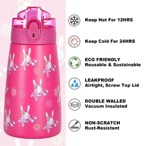 Warehouse Sublimation Tumblers 12oz Stainless Steel Insulated Kids Tumblers Sublimation Straight Kids Water Bottles - Product Image 6