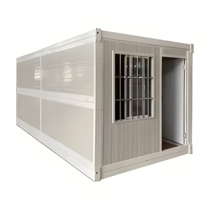 Nhà Container có thể gập lại mạnh mẽ và chống địa chấn | nơi trú ẩn cứu trợ Thảm Họa khẩn cấp | Cách nhiệt & không thấm nước - Product Image 1