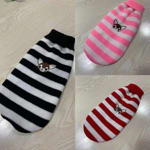 Suéter para mascotas, suéter de cuello alto para perros con patrón bordado, ropa para mascotas, suéteres cálidos de invierno para gatos y perros - Product Image 4