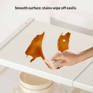 Étagère de rangement pour épices de <span class=keywords><strong>cuisine</strong></span> en métal rétractable avec étagères multi-niveaux, design moderne et simple - Product Image 3