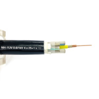 Cable de bajo voltaje 0,6/1KV Cables de alimentación Conductor de cobre resistente al fuego de bajo voltaje Aislamiento XLPE