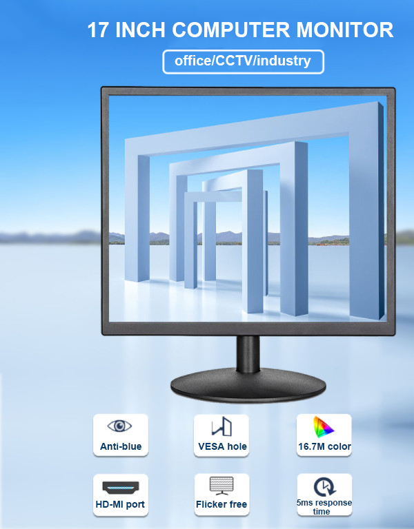 17 Inch Square LED Computer Monitor