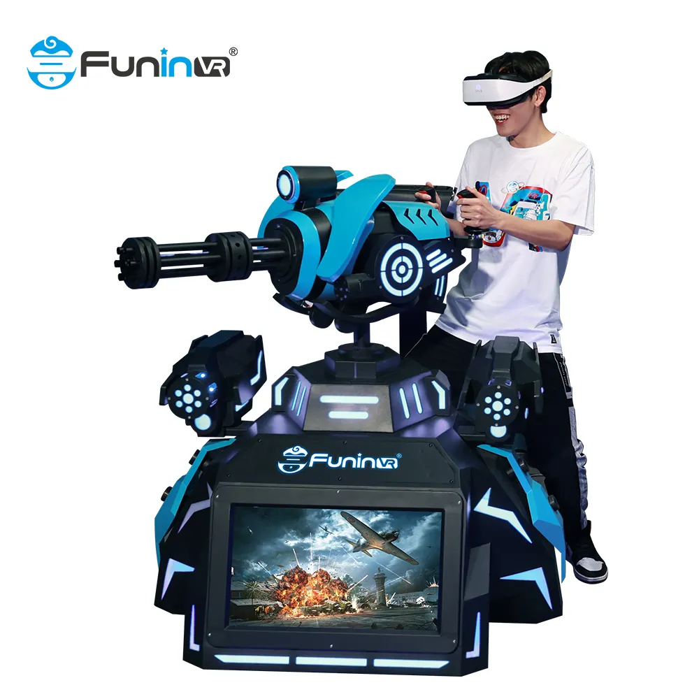 Tương Tác Gun Shooting Simulator Kinh Nghiệm VR Gatling Thạc Sĩ